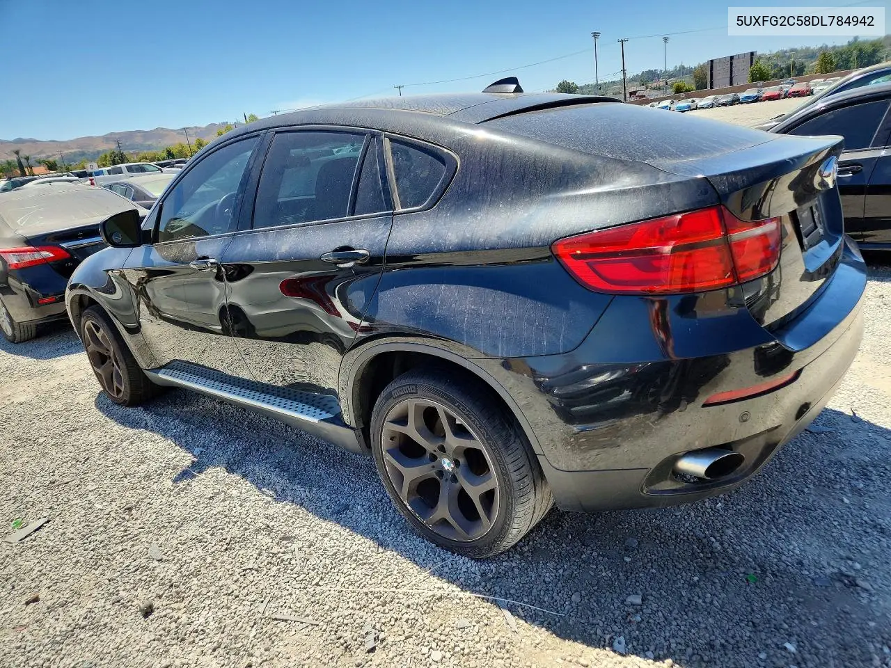 2013 BMW X6 xDrive35I VIN: 5UXFG2C58DL784942 Lot: 58036296