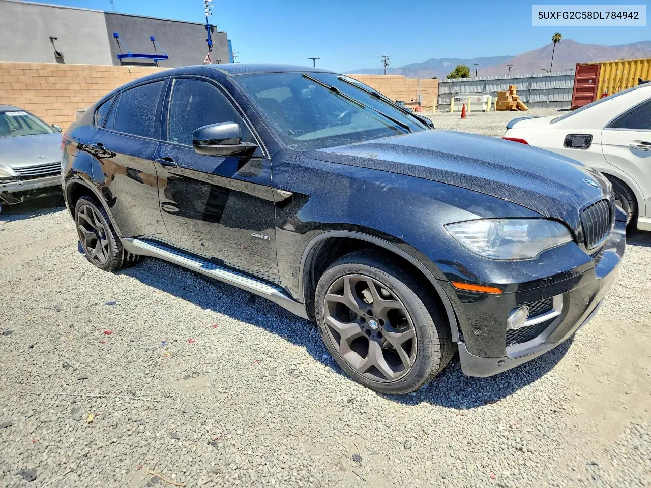 2013 BMW X6 xDrive35I VIN: 5UXFG2C58DL784942 Lot: 58036296