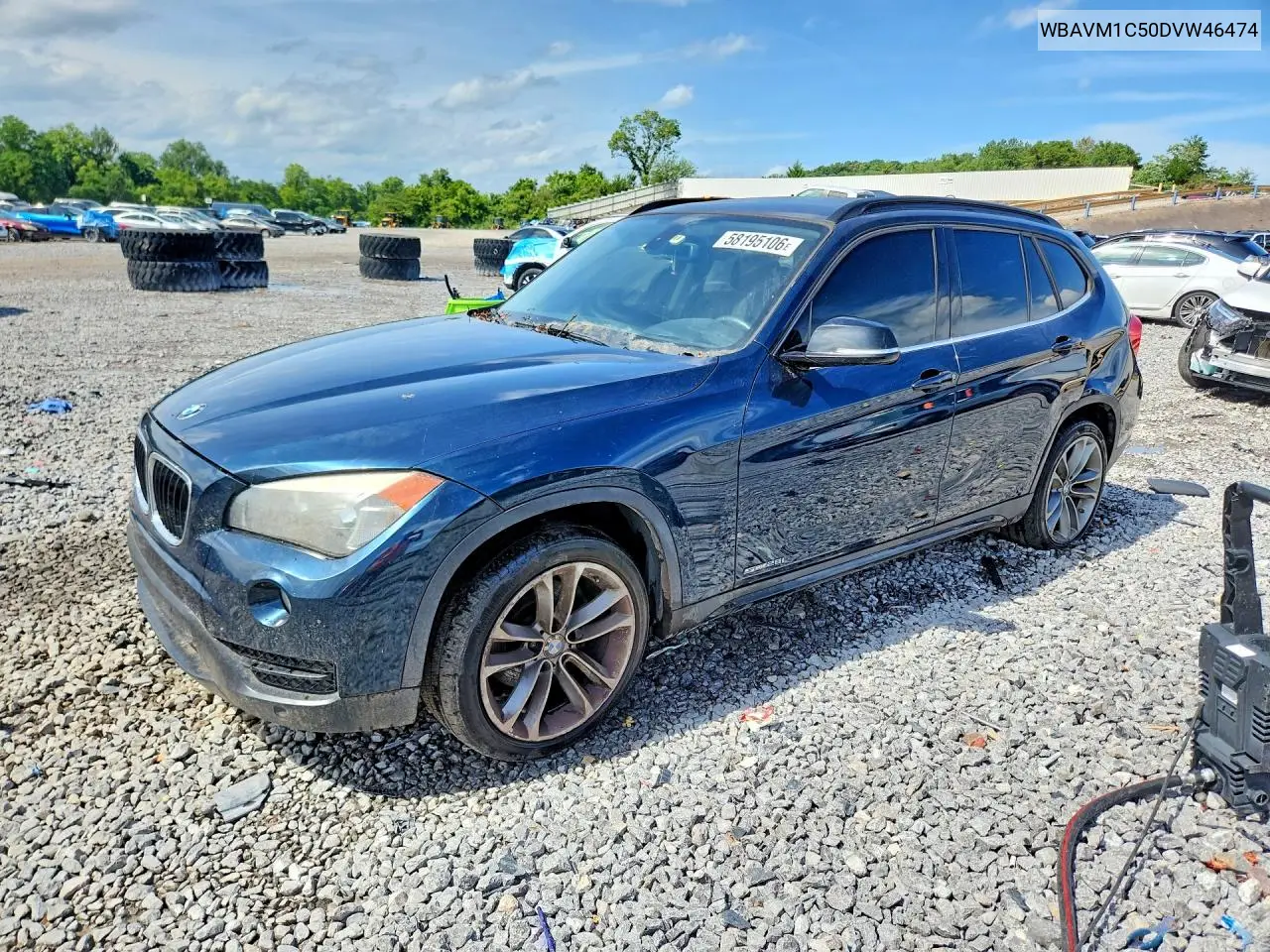 2013 BMW X1 Sdrive28I VIN: WBAVM1C50DVW46474 Lot: 58195106