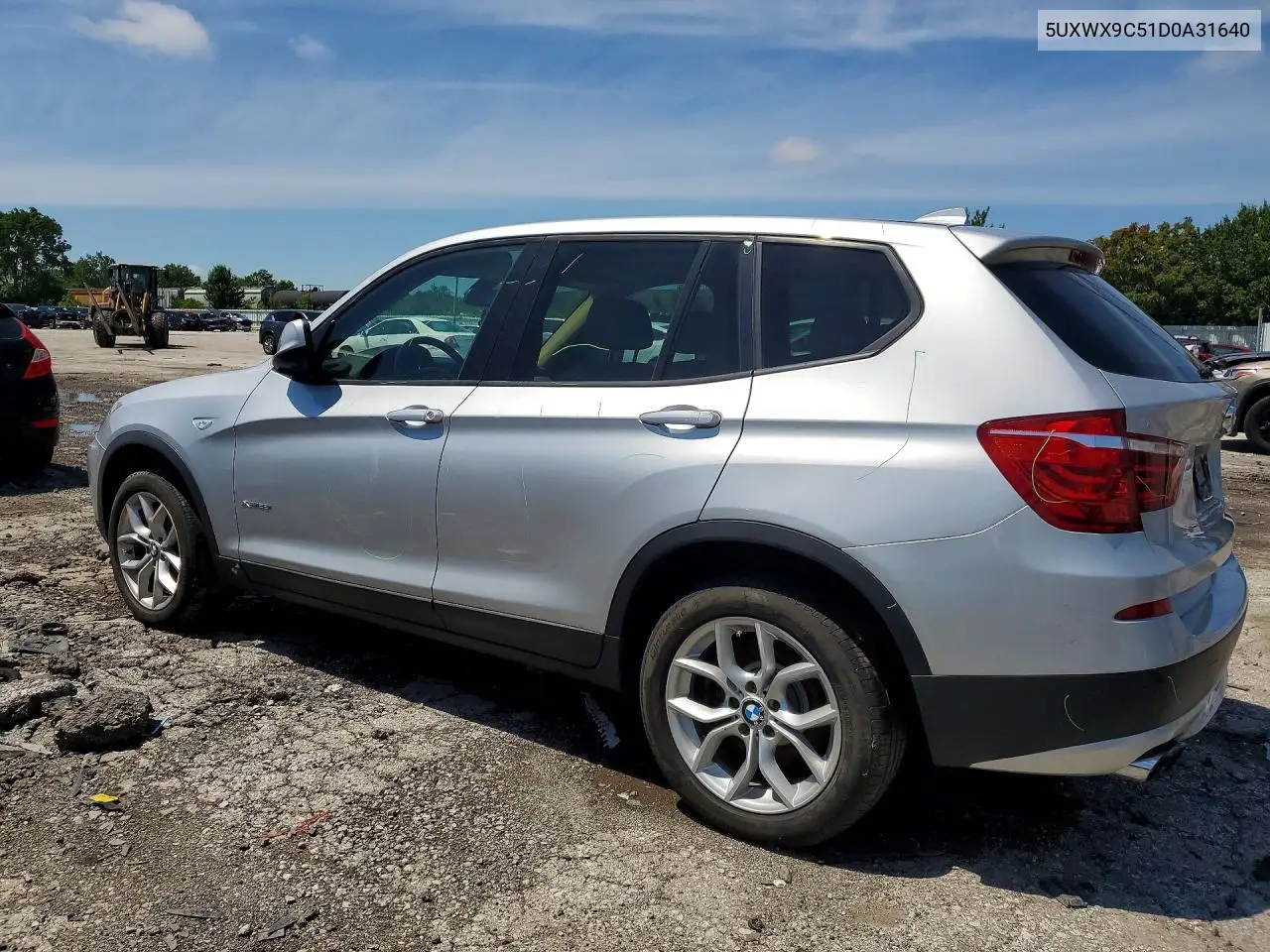 2013 BMW X3 xDrive28I VIN: 5UXWX9C51D0A31640 Lot: 58212586