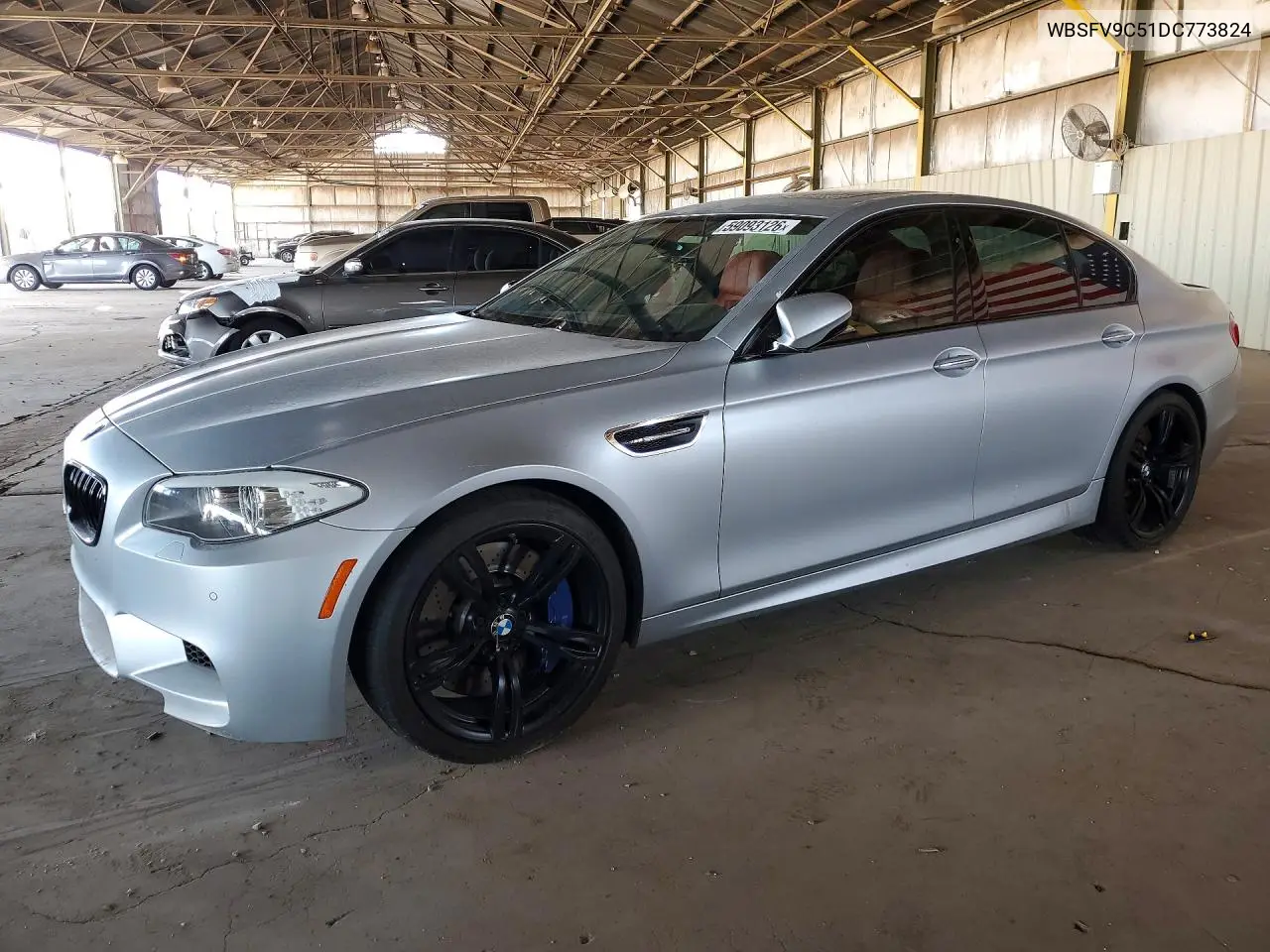 2013 BMW M5 VIN: WBSFV9C51DC773824 Lot: 59093126