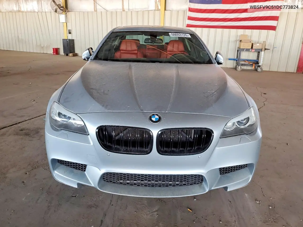 2013 BMW M5 VIN: WBSFV9C51DC773824 Lot: 59093126