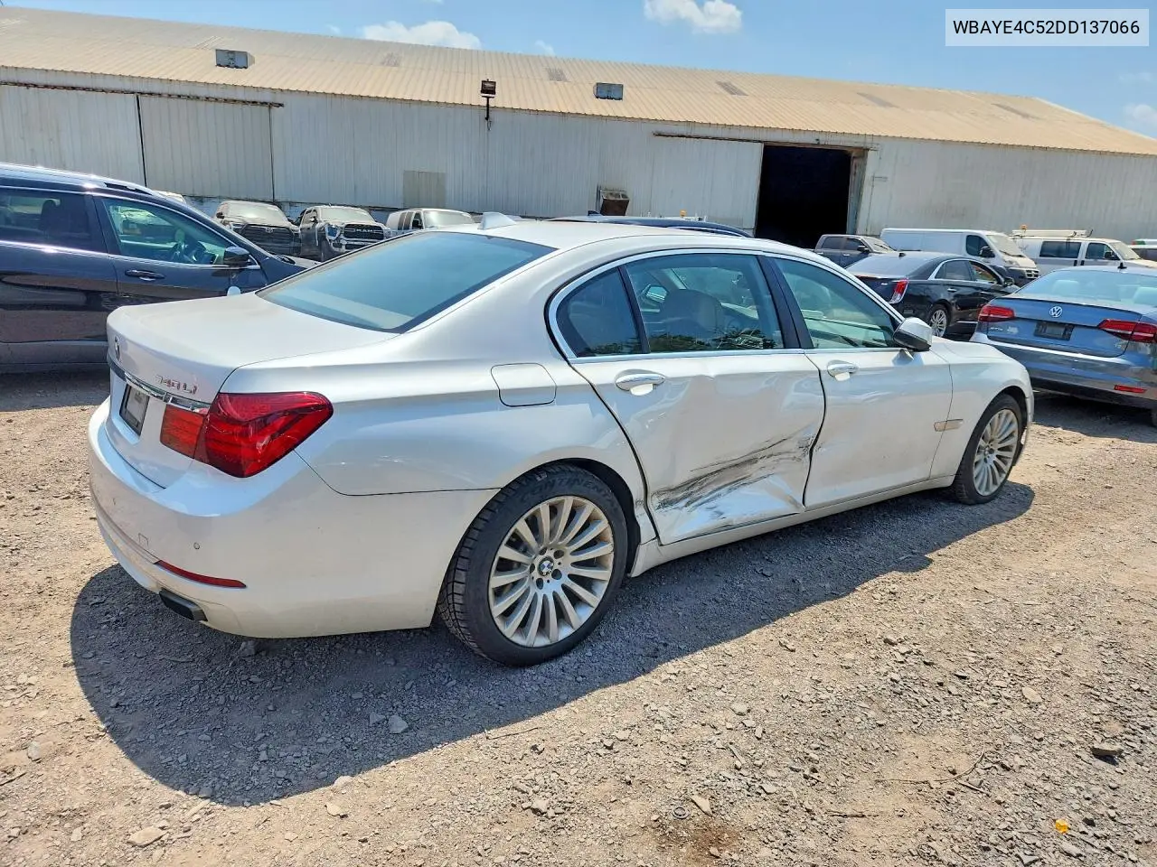 2013 BMW 740 Li VIN: WBAYE4C52DD137066 Lot: 59586616