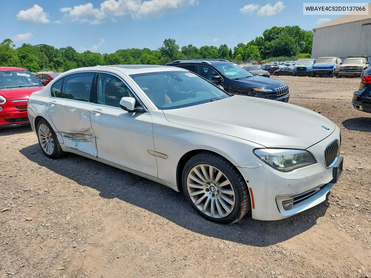 2013 BMW 740 Li VIN: WBAYE4C52DD137066 Lot: 59586616