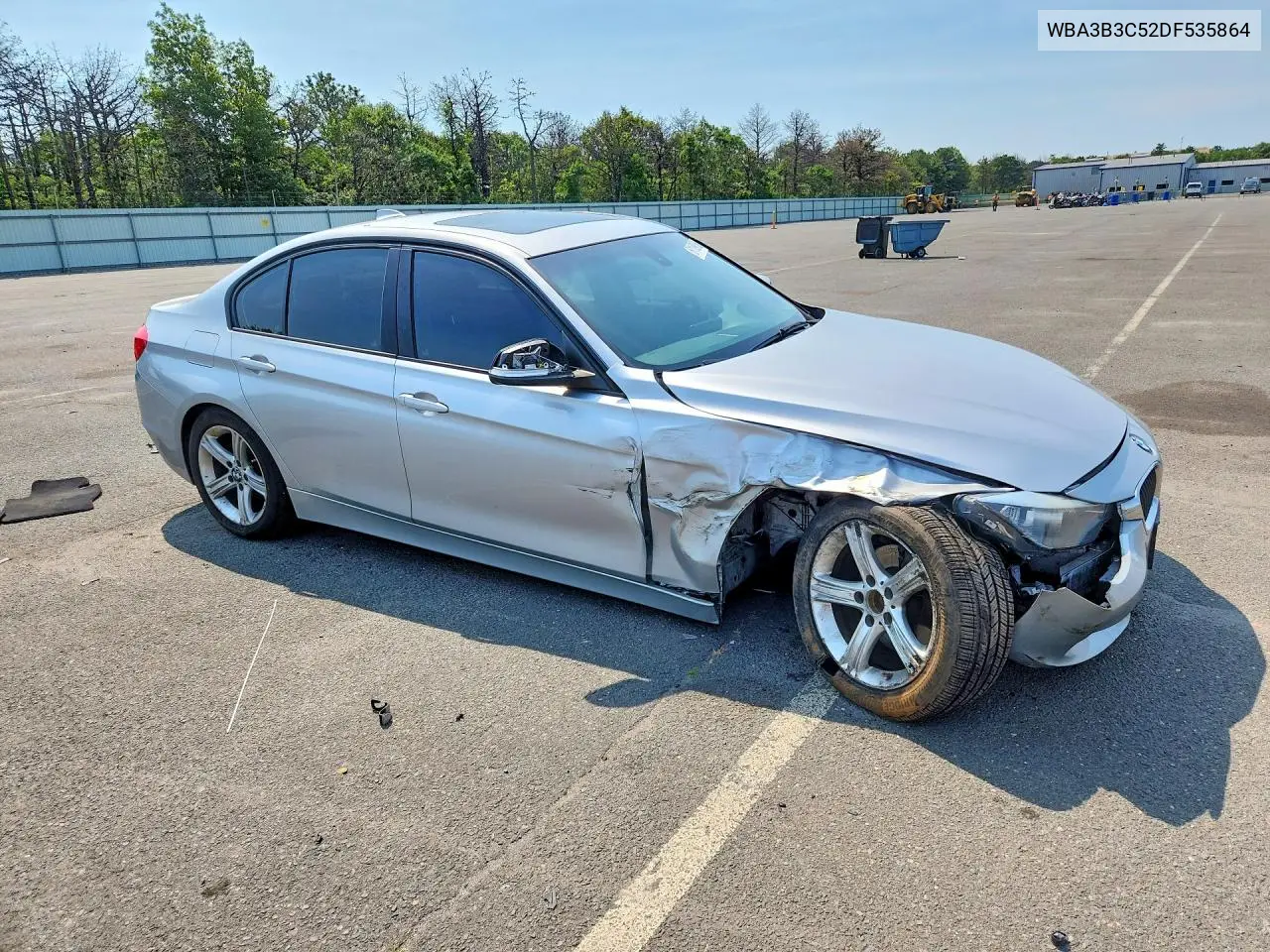 2013 BMW 328 Xi VIN: WBA3B3C52DF535864 Lot: 61109836
