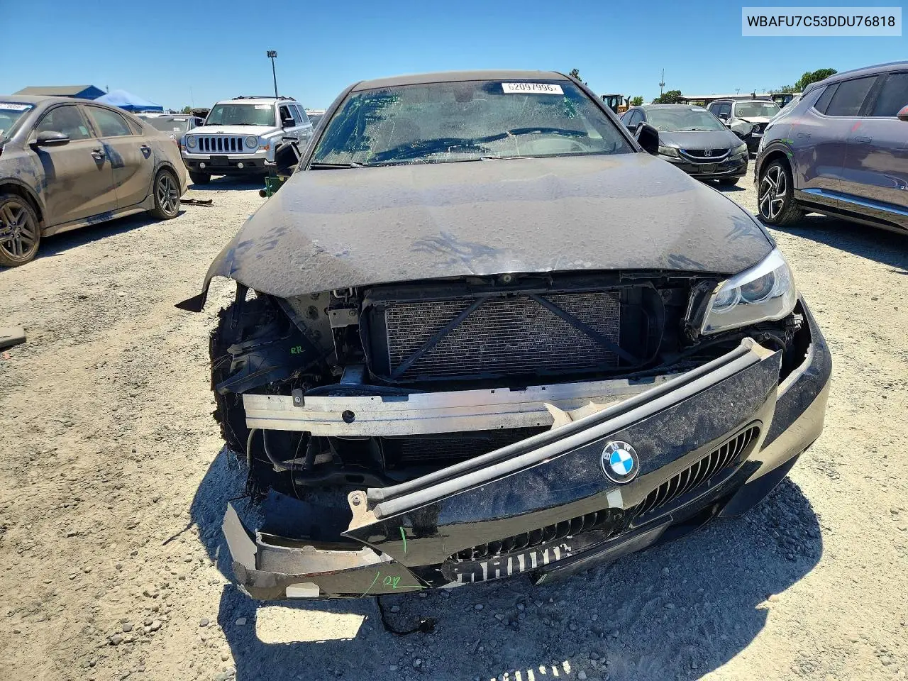 2013 BMW 535 Xi VIN: WBAFU7C53DDU76818 Lot: 62097996
