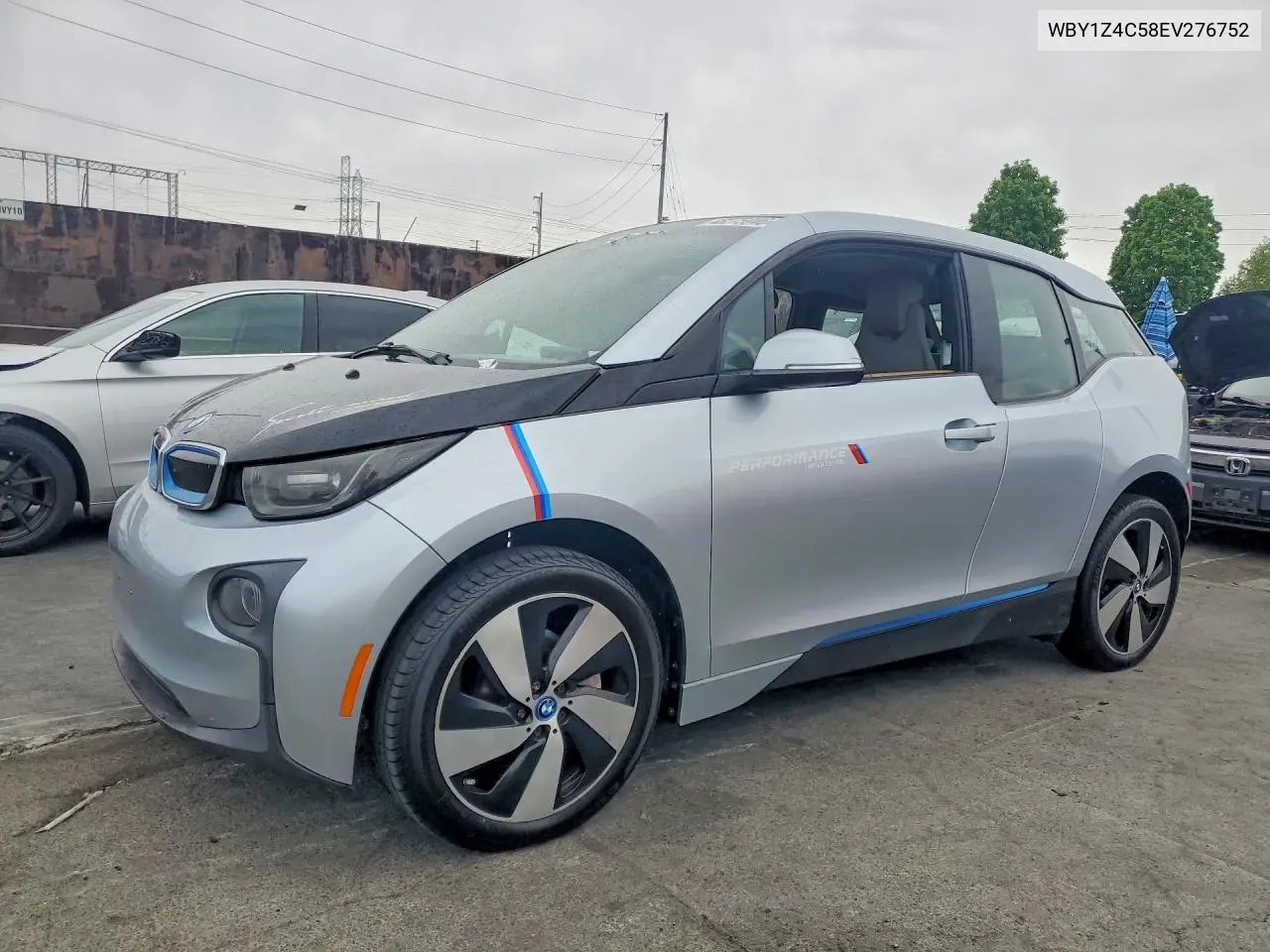 2014 BMW I3 Rex VIN: WBY1Z4C58EV276752 Lot: 48275946