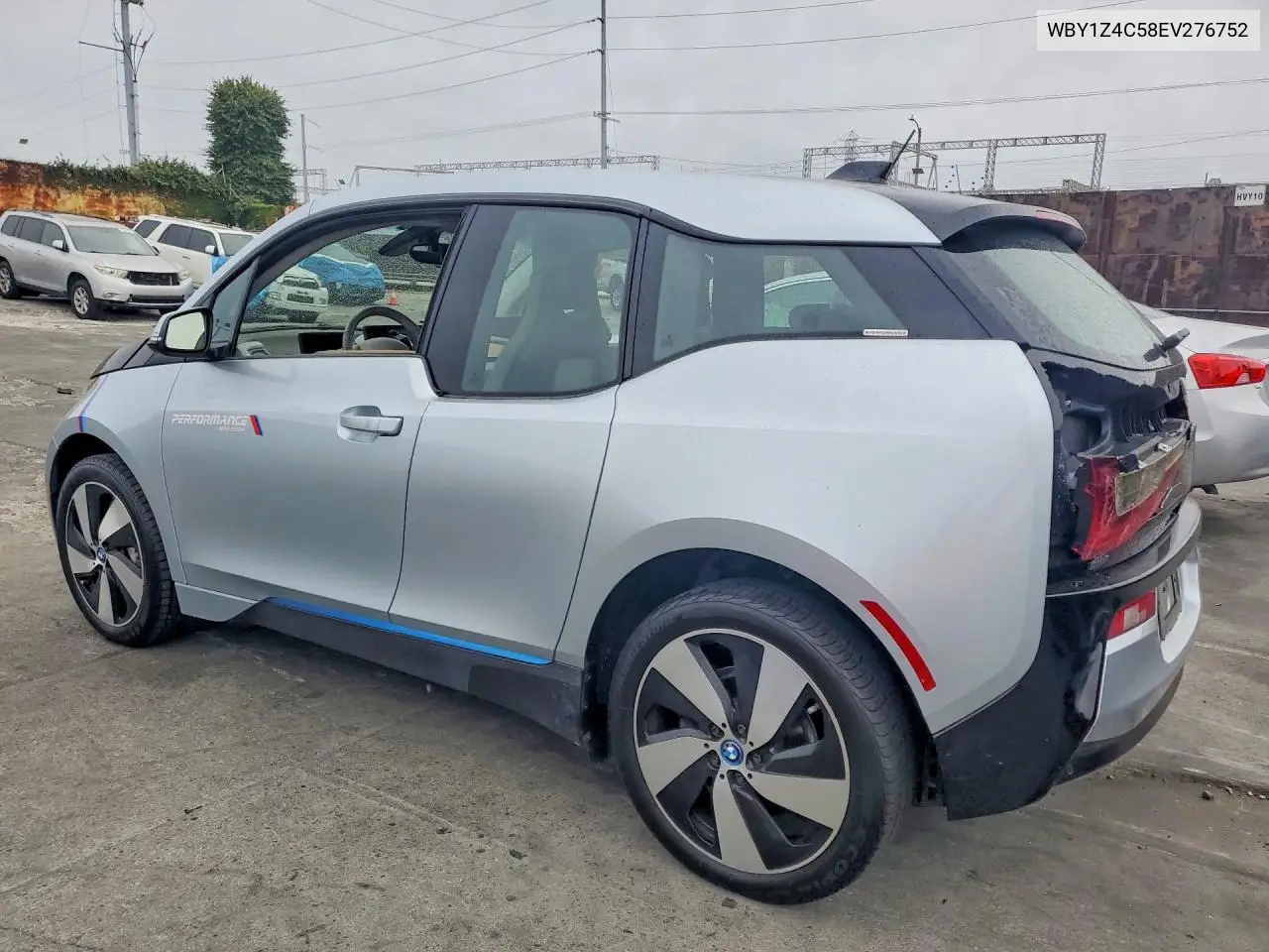 2014 BMW I3 Rex VIN: WBY1Z4C58EV276752 Lot: 48275946