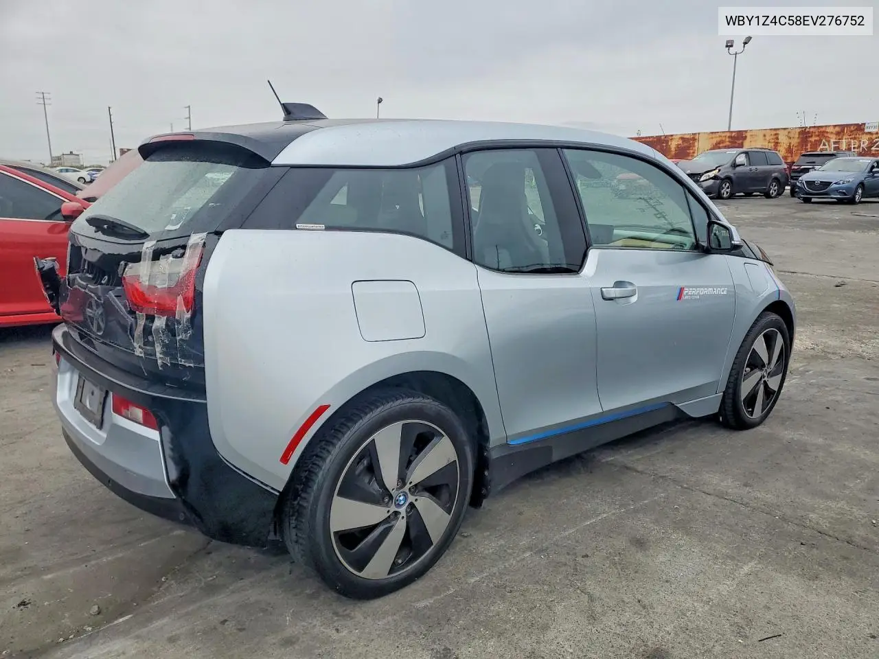 2014 BMW I3 Rex VIN: WBY1Z4C58EV276752 Lot: 48275946