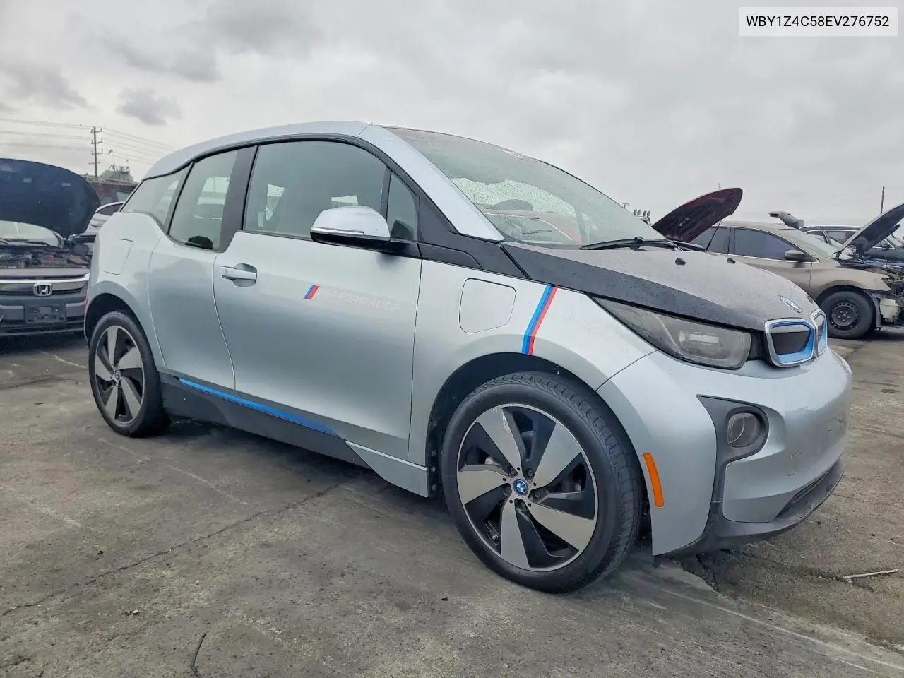 2014 BMW I3 Rex VIN: WBY1Z4C58EV276752 Lot: 48275946