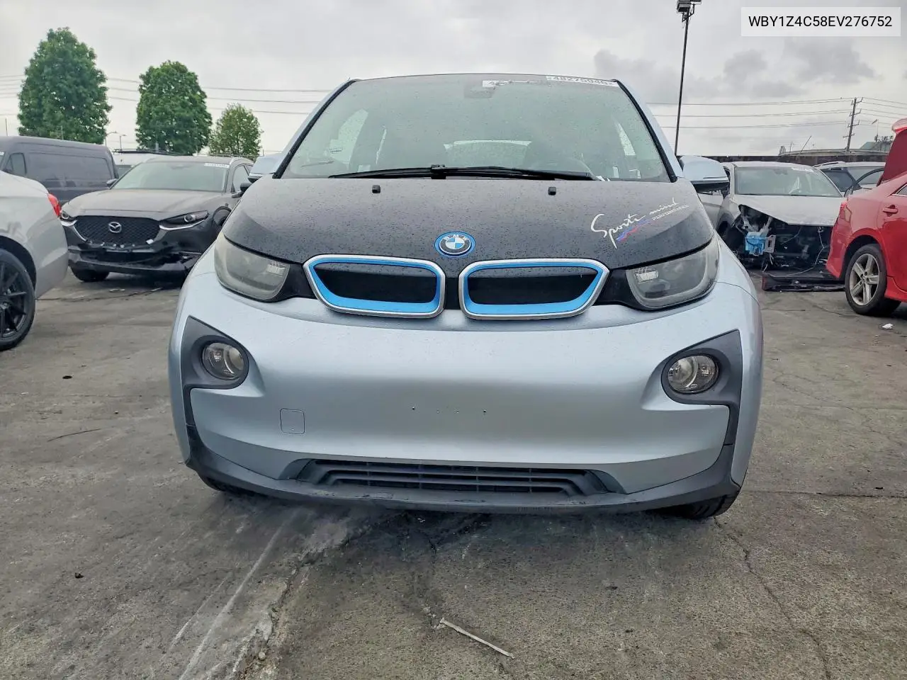 2014 BMW I3 Rex VIN: WBY1Z4C58EV276752 Lot: 48275946