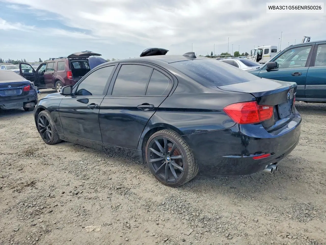 2014 BMW 328 I Sulev VIN: WBA3C1G56ENR50026 Lot: 51120316