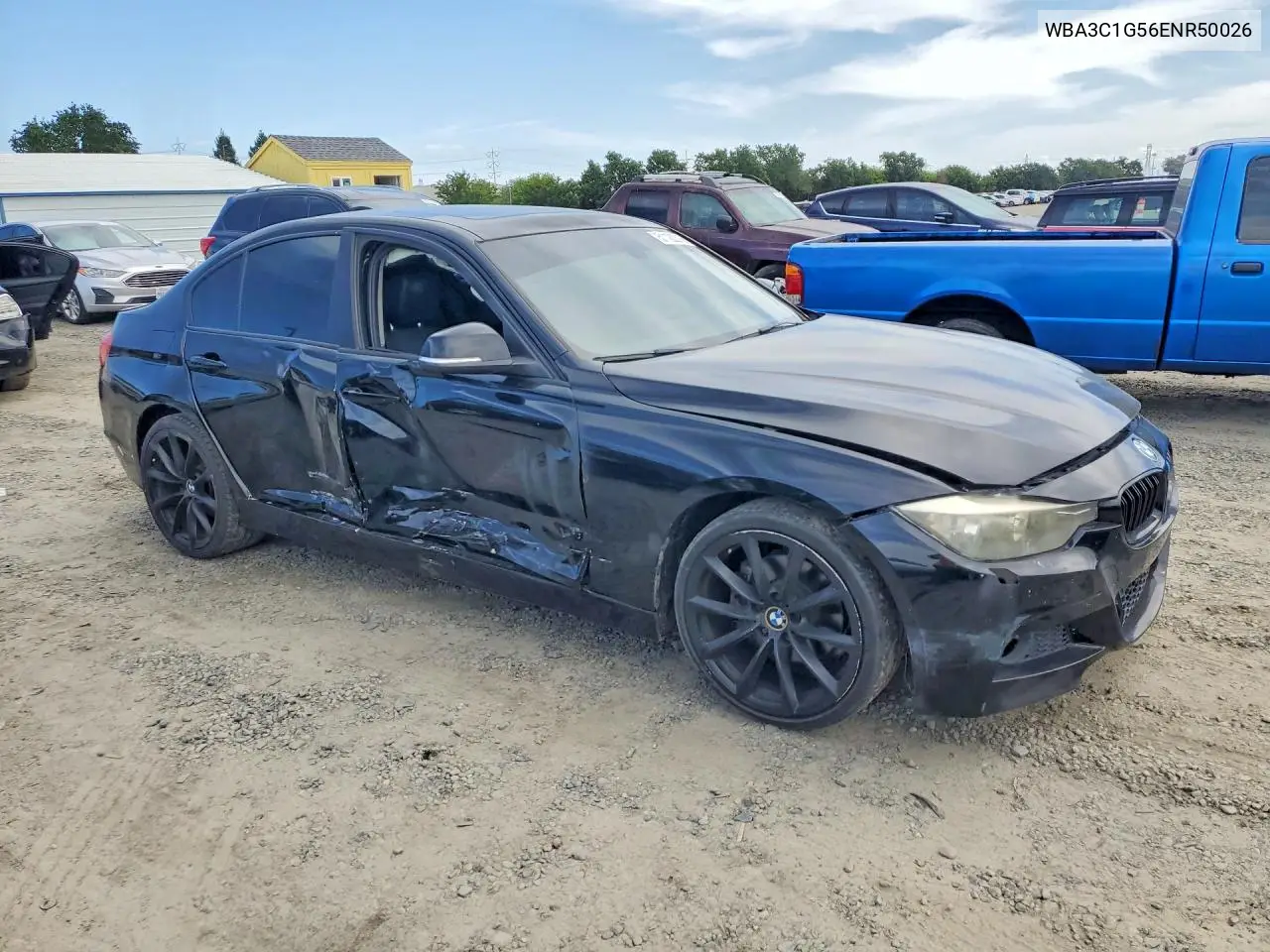 2014 BMW 328 I Sulev VIN: WBA3C1G56ENR50026 Lot: 51120316
