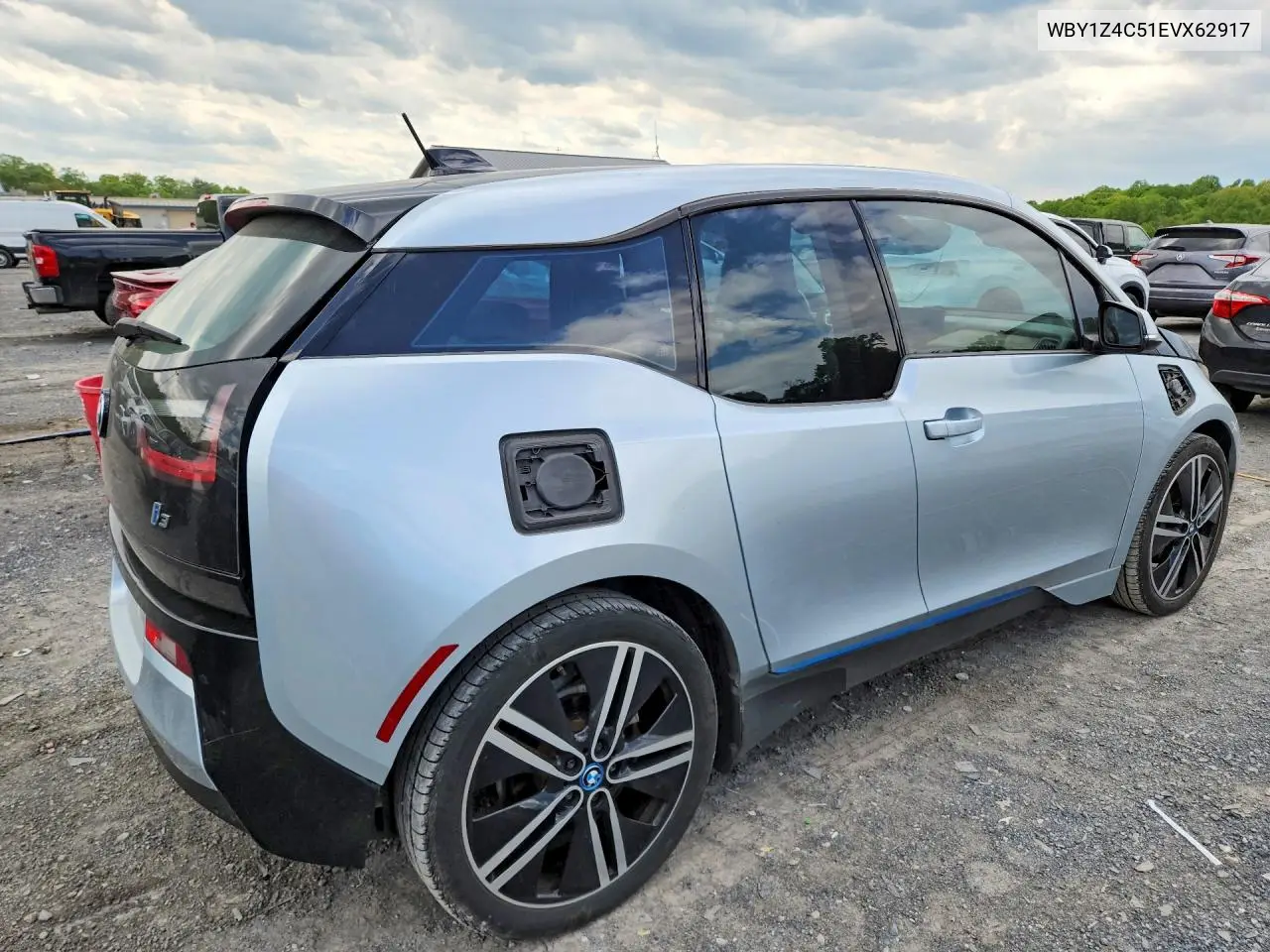 2014 BMW I3 Rex VIN: WBY1Z4C51EVX62917 Lot: 53008526
