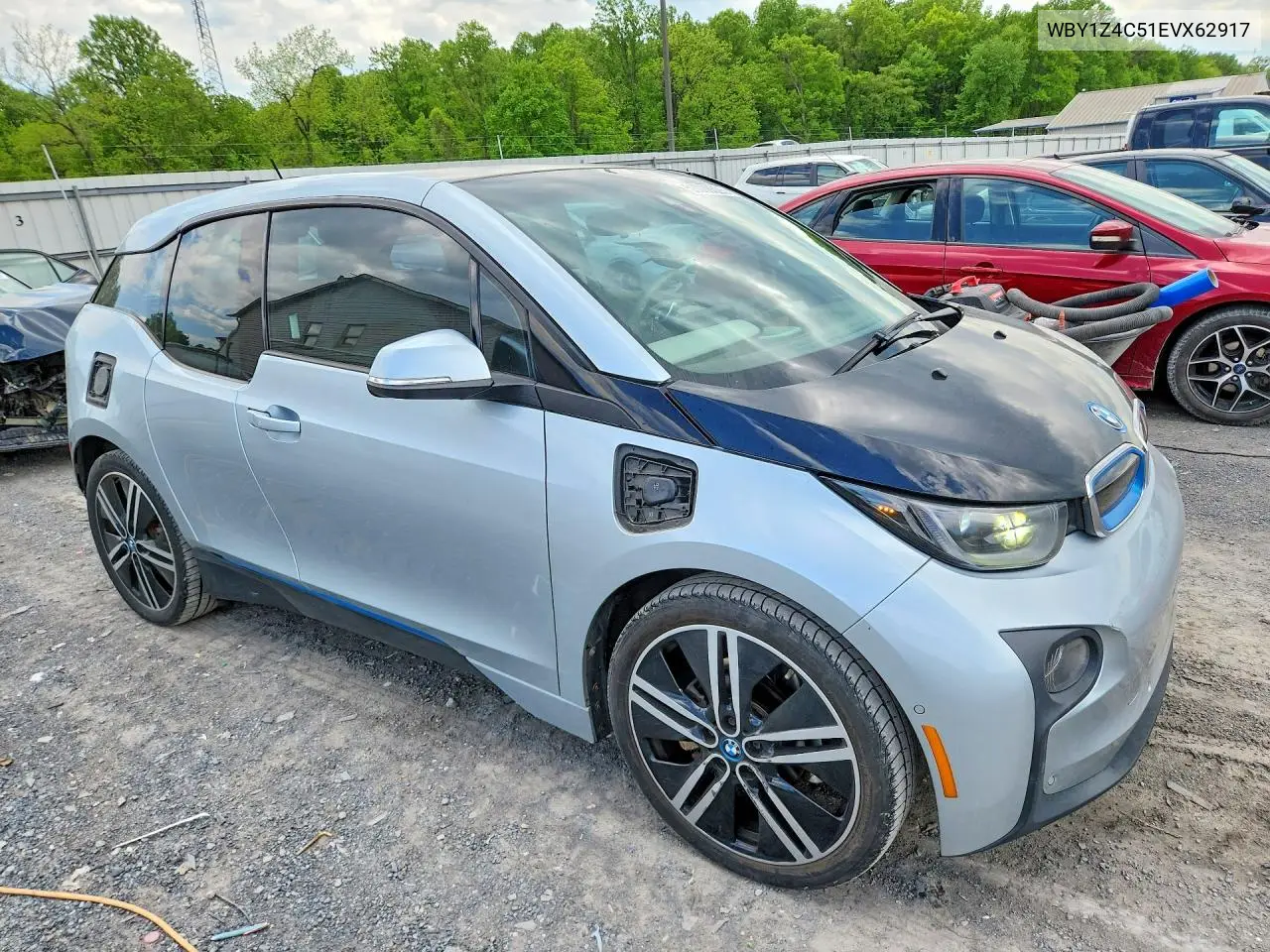 2014 BMW I3 Rex VIN: WBY1Z4C51EVX62917 Lot: 53008526
