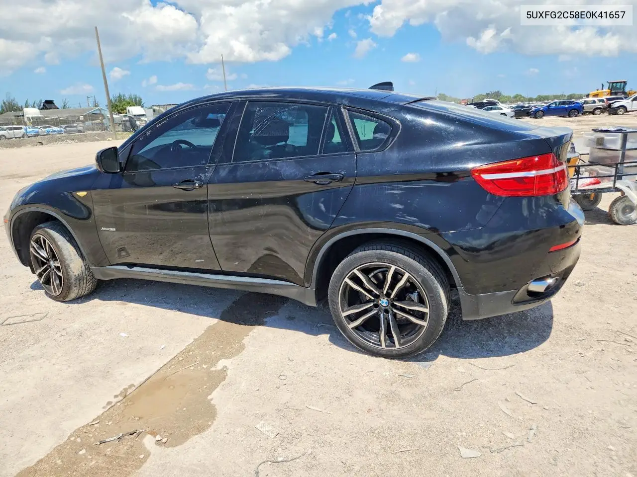 2014 BMW X6 xDrive35I VIN: 5UXFG2C58E0K41657 Lot: 53322266