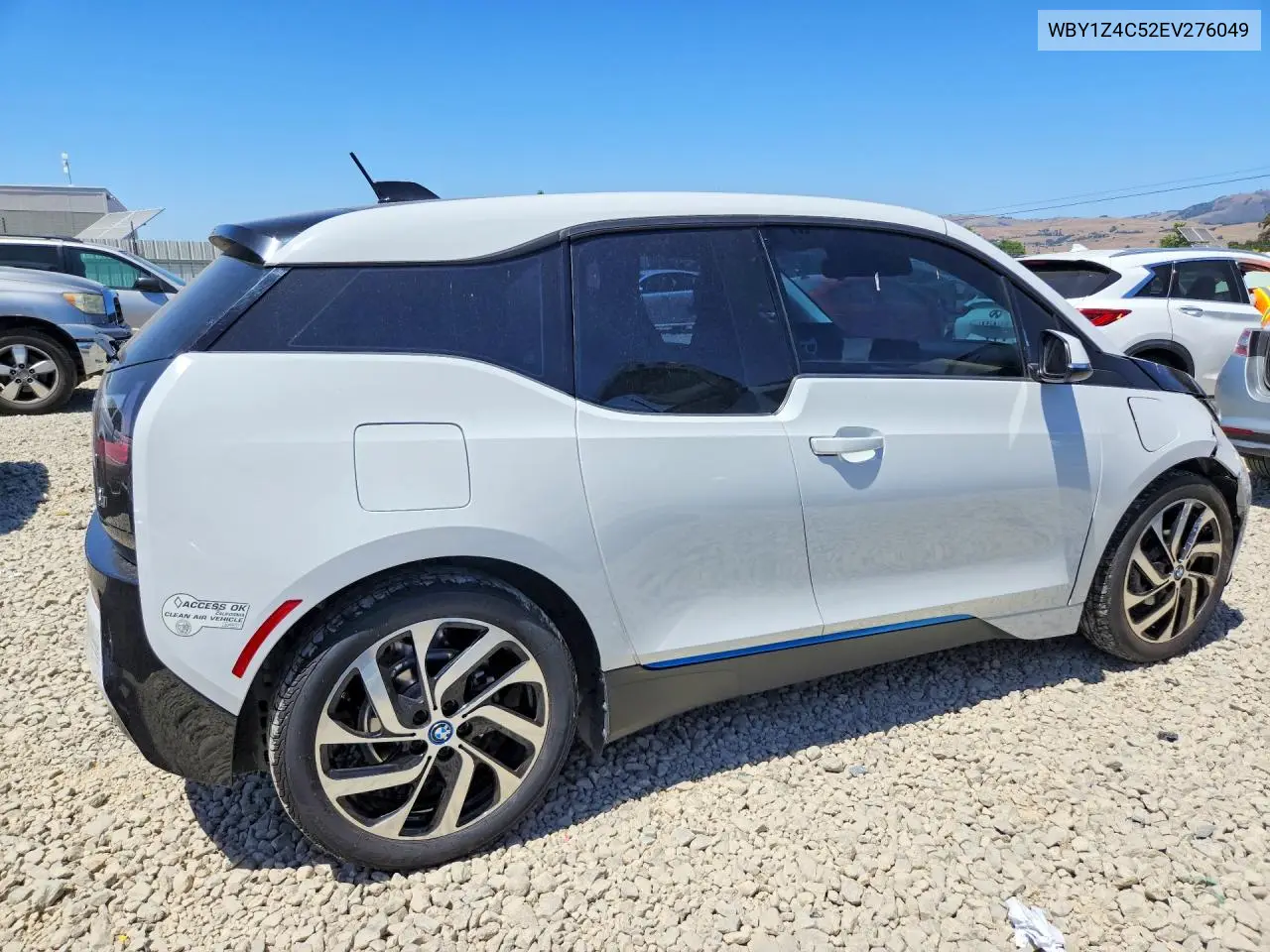 2014 BMW I3 Rex VIN: WBY1Z4C52EV276049 Lot: 54636916