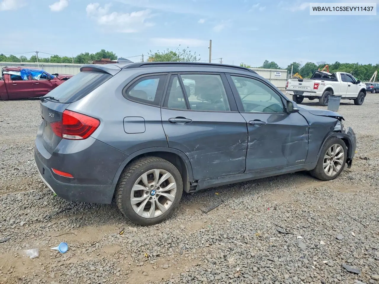 2014 BMW X1 xDrive28I VIN: WBAVL1C53EVY11437 Lot: 56452536
