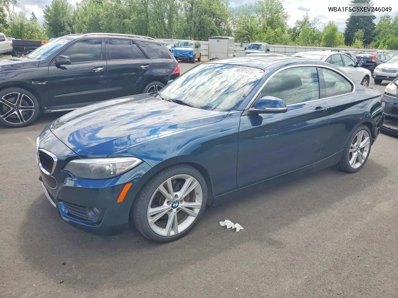 2014 BMW 228 I VIN: WBA1F5C5XEV246049 Lot: 56591476