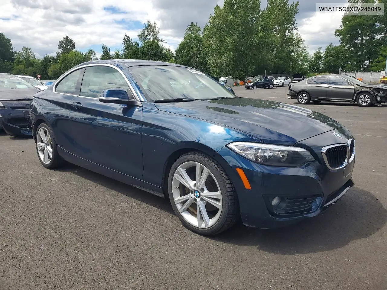 2014 BMW 228 I VIN: WBA1F5C5XEV246049 Lot: 56591476