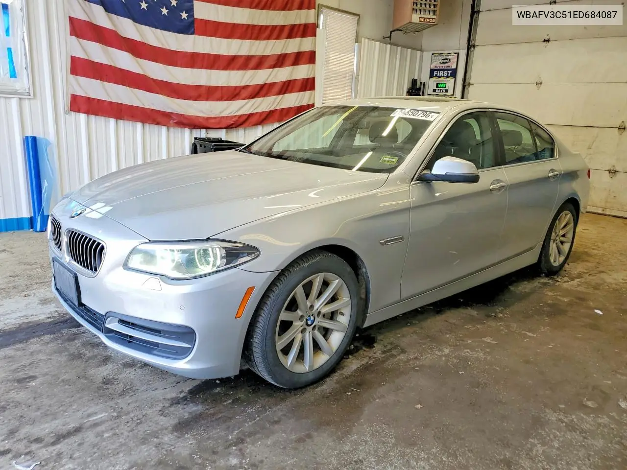 2014 BMW 535 D xDrive VIN: WBAFV3C51ED684087 Lot: 56850796