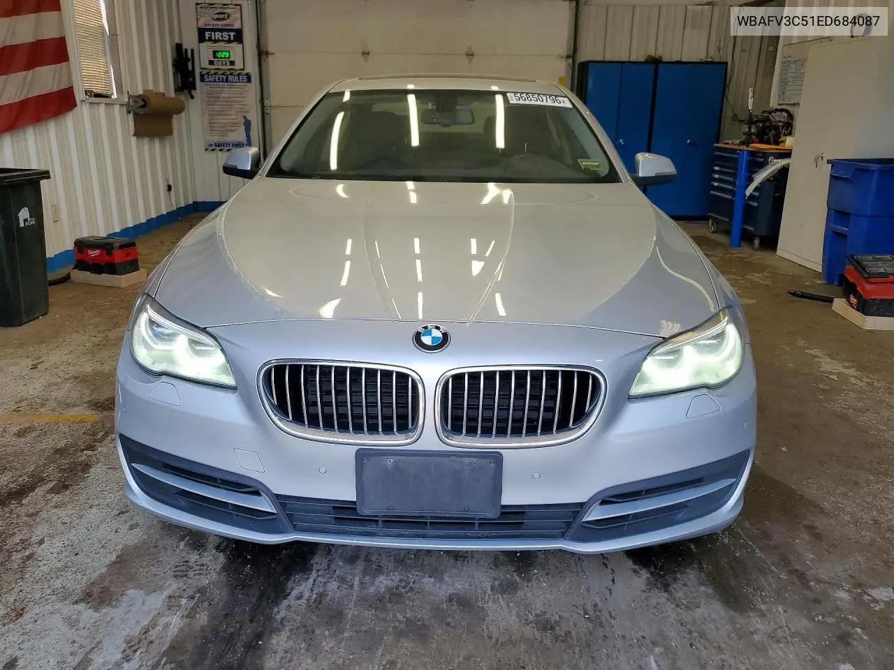 2014 BMW 535 D xDrive VIN: WBAFV3C51ED684087 Lot: 56850796