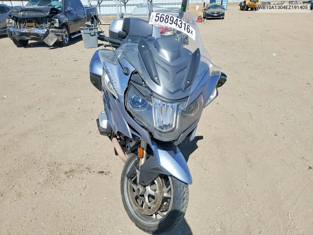 2014 BMW R1200 Rt VIN: WB10A1304EZ191405 Lot: 56894316