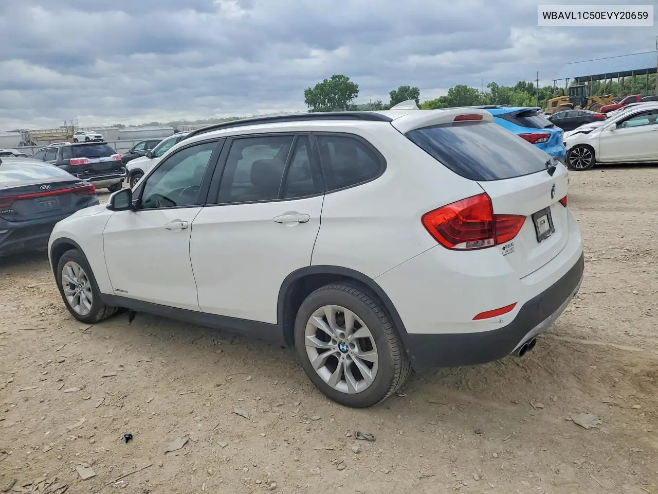 2014 BMW X1 xDrive28I VIN: WBAVL1C50EVY20659 Lot: 56942086