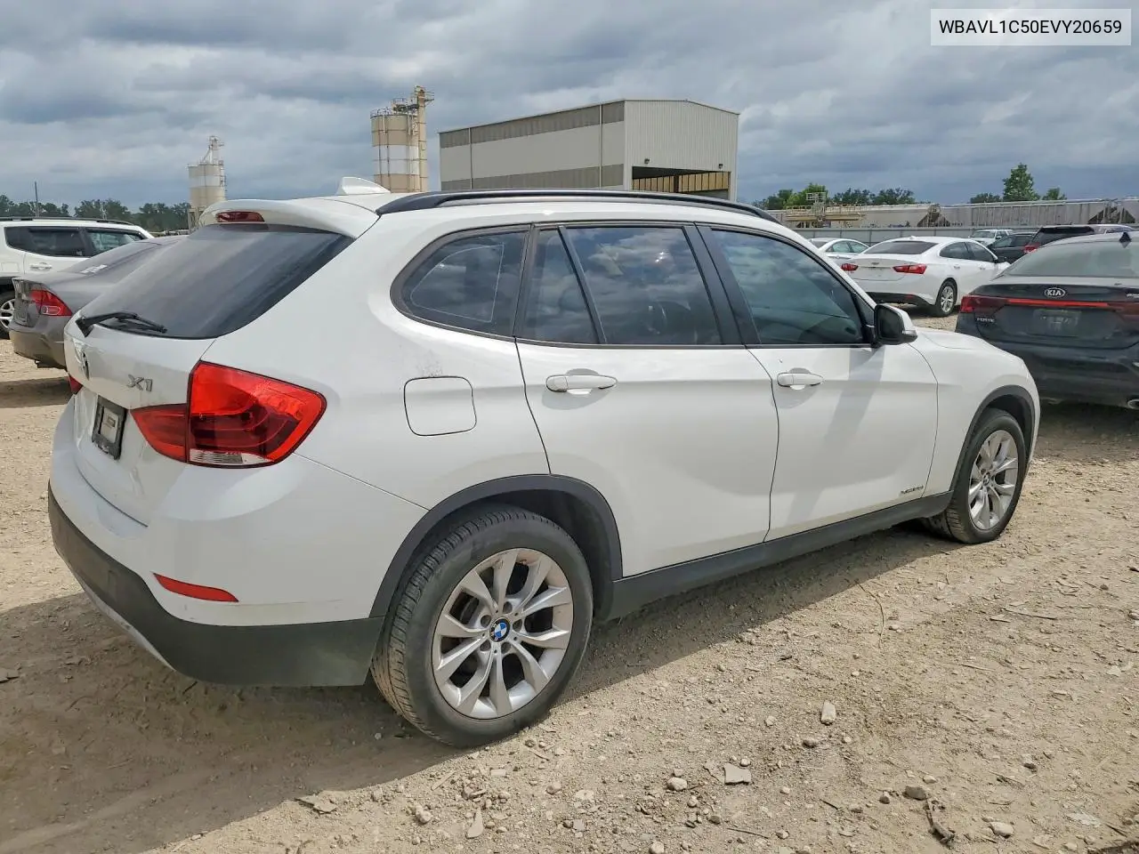 2014 BMW X1 xDrive28I VIN: WBAVL1C50EVY20659 Lot: 56942086