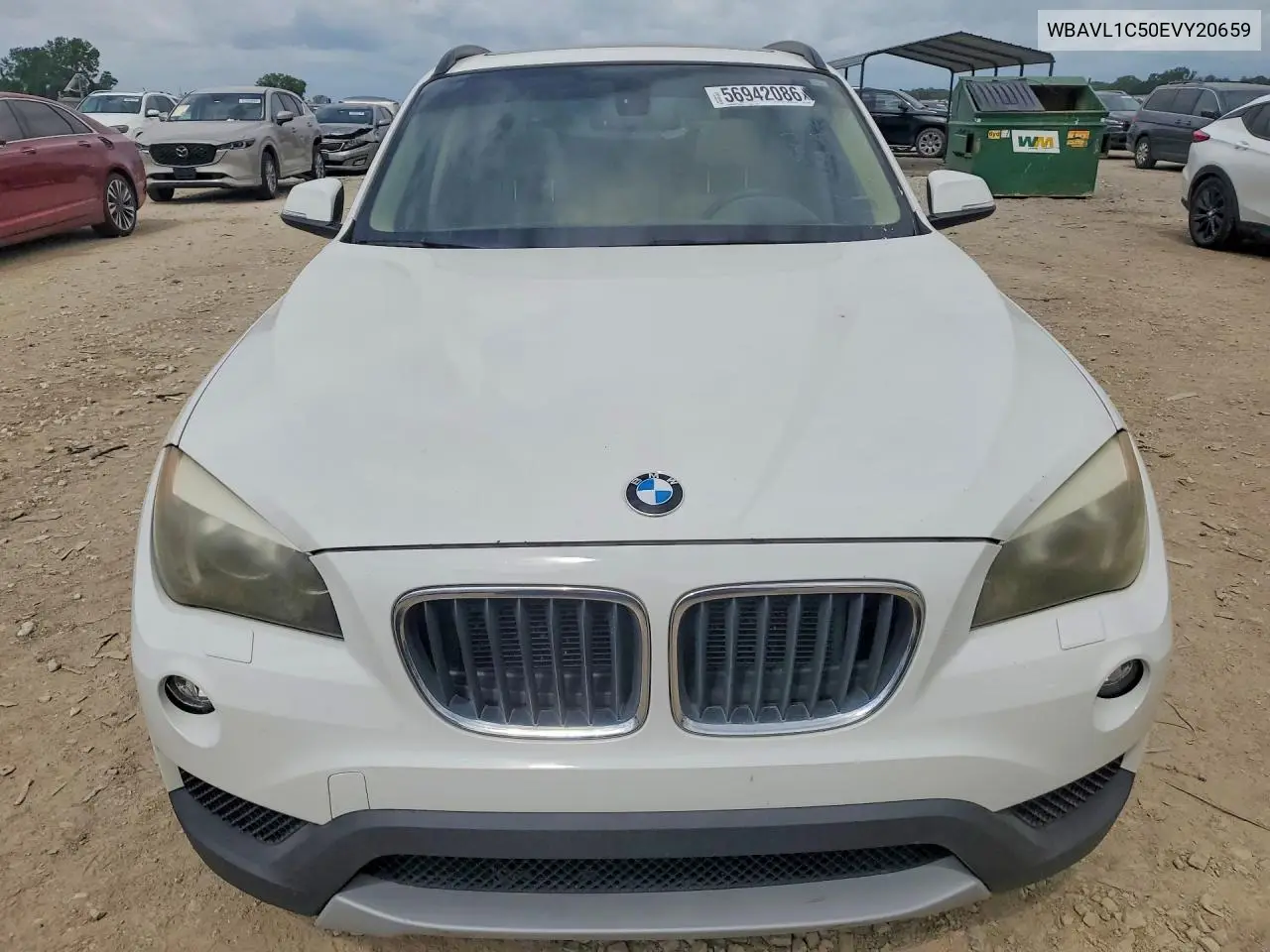 2014 BMW X1 xDrive28I VIN: WBAVL1C50EVY20659 Lot: 56942086