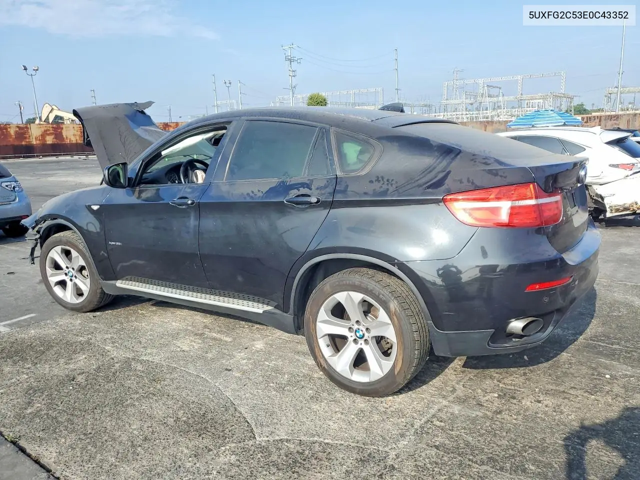 2014 BMW X6 VIN: 5UXFG2C53E0C43352 Lot: 57037096