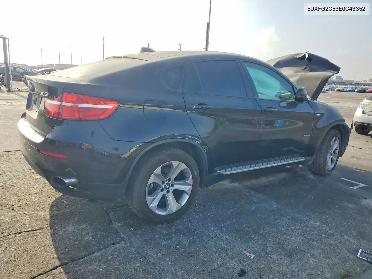 2014 BMW X6 VIN: 5UXFG2C53E0C43352 Lot: 57037096