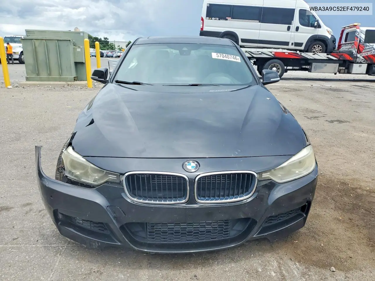 2014 BMW 335 I VIN: WBA3A9C52EF479240 Lot: 57040746
