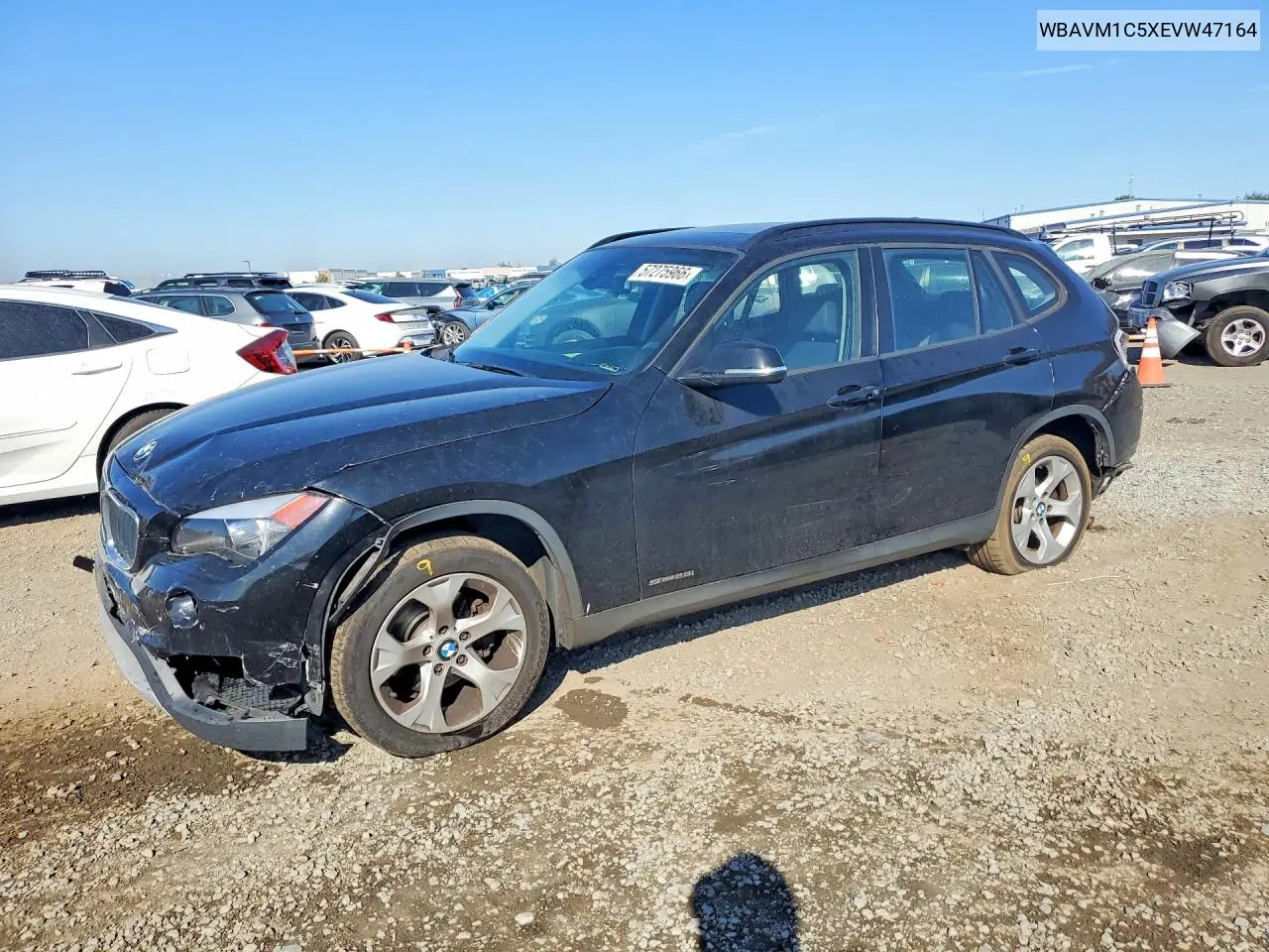 2014 BMW X1 Sdrive28I VIN: WBAVM1C5XEVW47164 Lot: 57275966