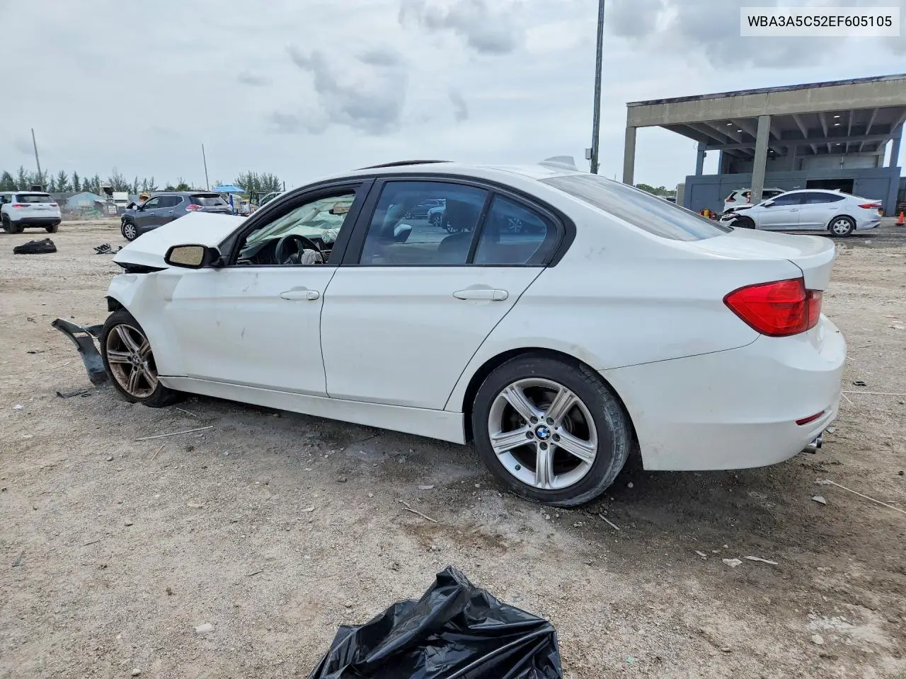 2014 BMW 328 I VIN: WBA3A5C52EF605105 Lot: 57893616