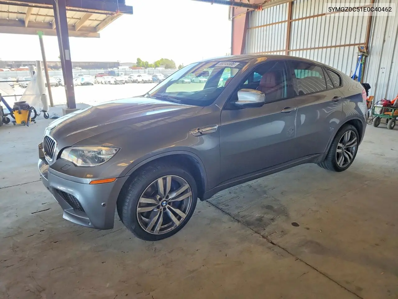 2014 BMW X6 M VIN: 5YMGZ0C51E0C40462 Lot: 58249586