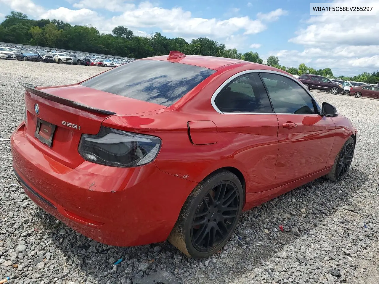 2014 BMW 228 I VIN: WBA1F5C58EV255297 Lot: 58301786