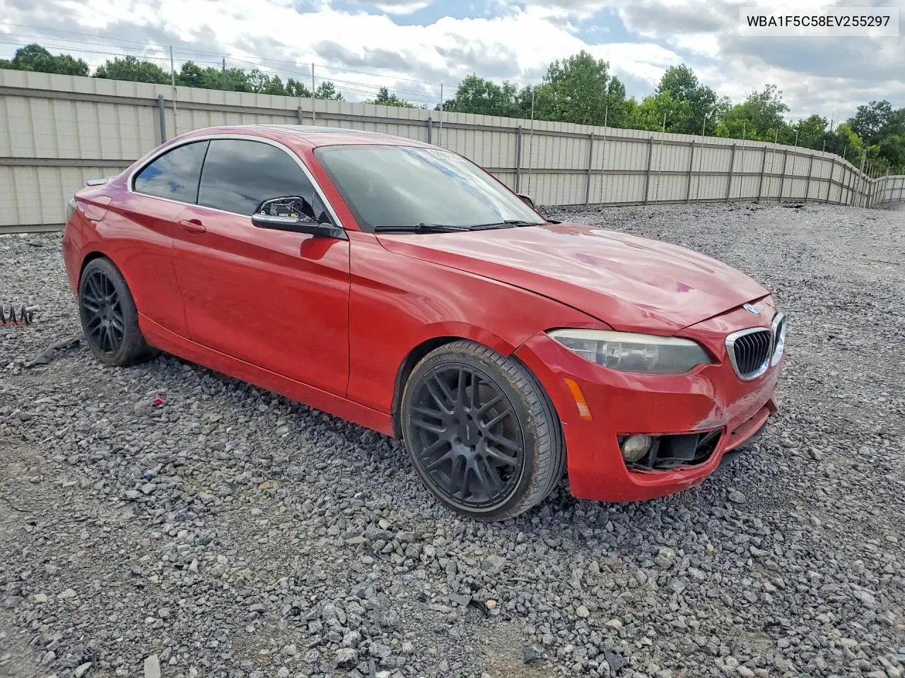 2014 BMW 228 I VIN: WBA1F5C58EV255297 Lot: 58301786