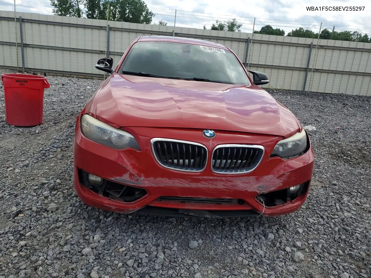 2014 BMW 228 I VIN: WBA1F5C58EV255297 Lot: 58301786