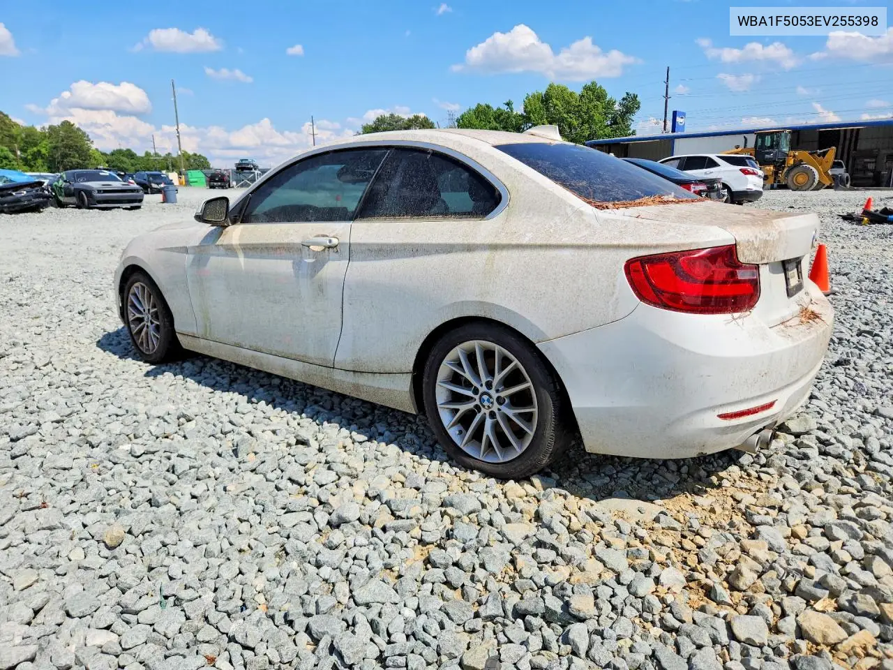 2014 BMW 2 Series VIN: WBA1F5C53EV255398 Lot: 58552406