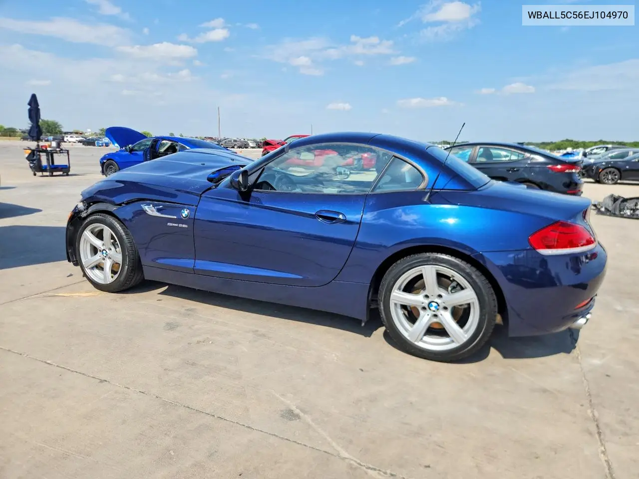 2014 BMW Z4 Sdrive28I VIN: WBALL5C56EJ104970 Lot: 58783496