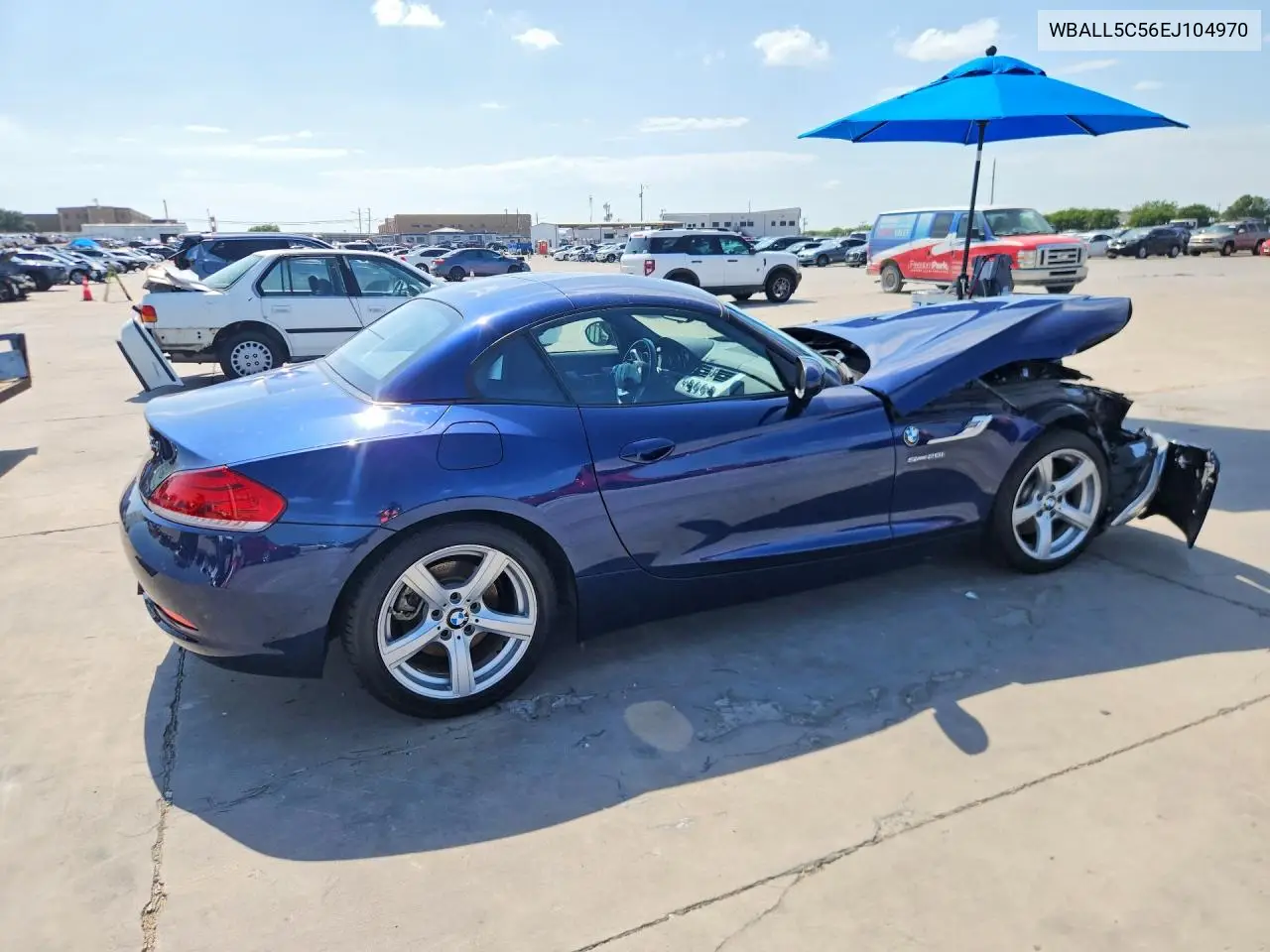 2014 BMW Z4 Sdrive28I VIN: WBALL5C56EJ104970 Lot: 58783496