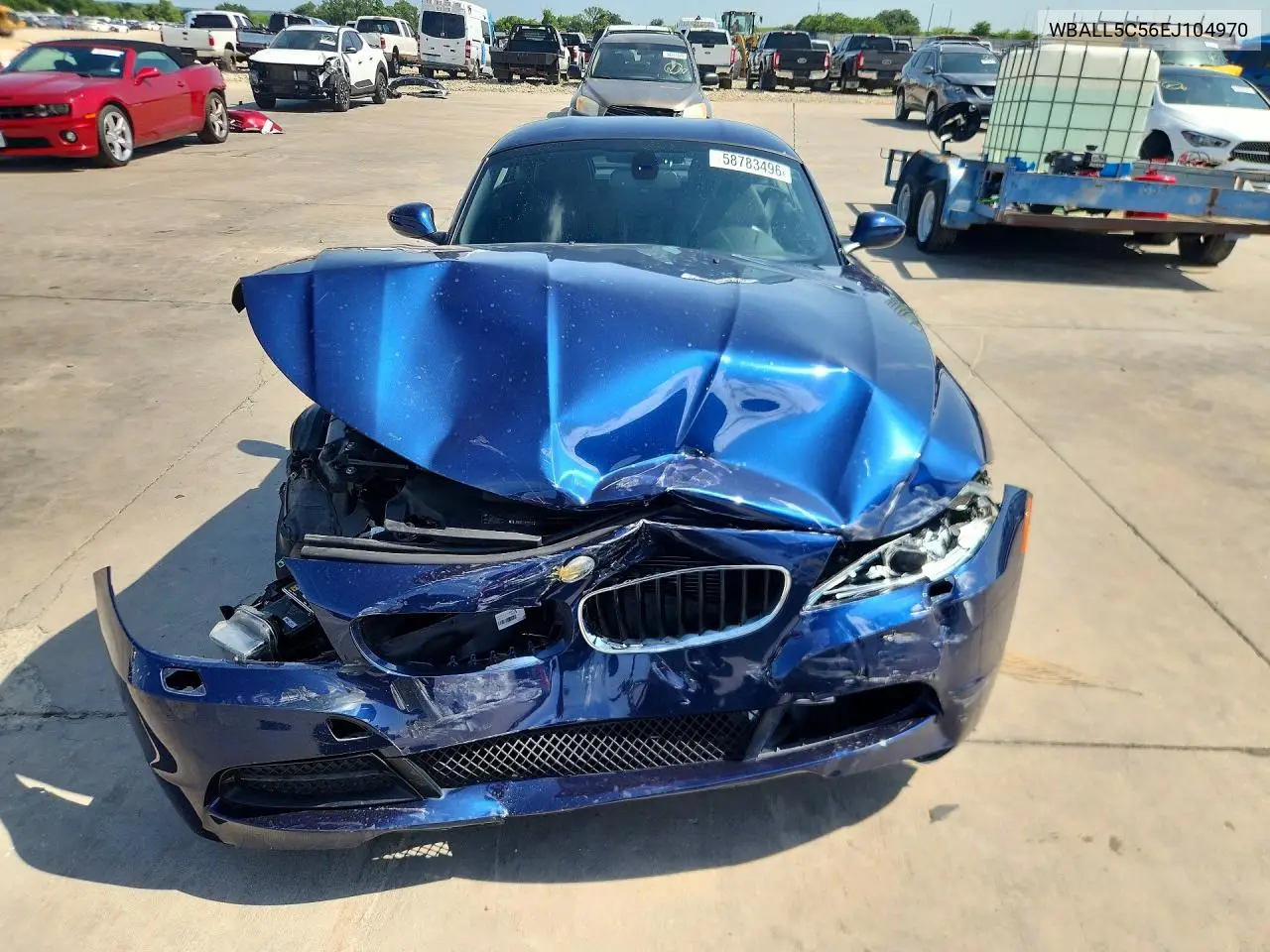 2014 BMW Z4 Sdrive28I VIN: WBALL5C56EJ104970 Lot: 58783496
