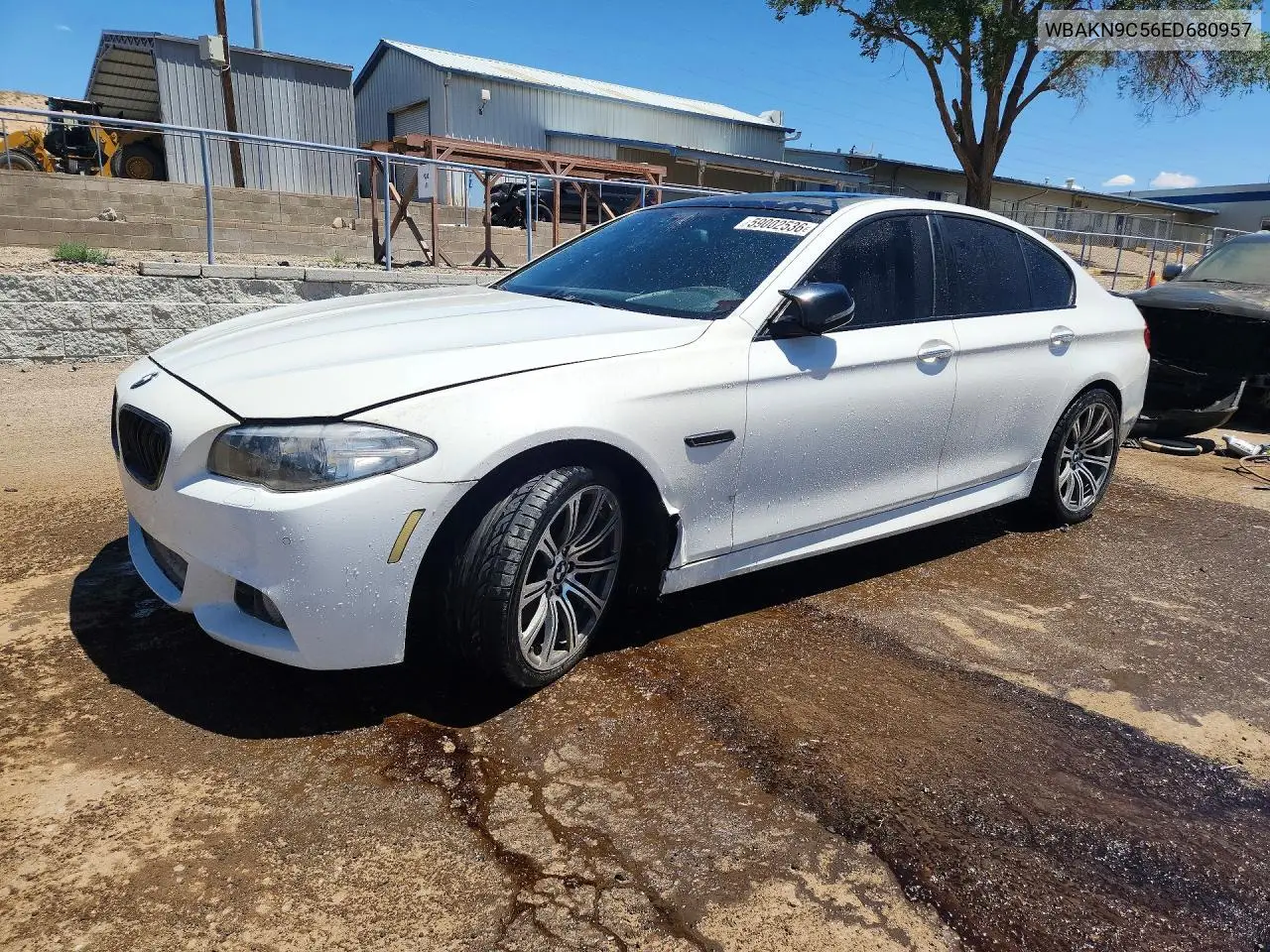 2014 BMW 550 I VIN: WBAKN9C56ED680957 Lot: 59002536