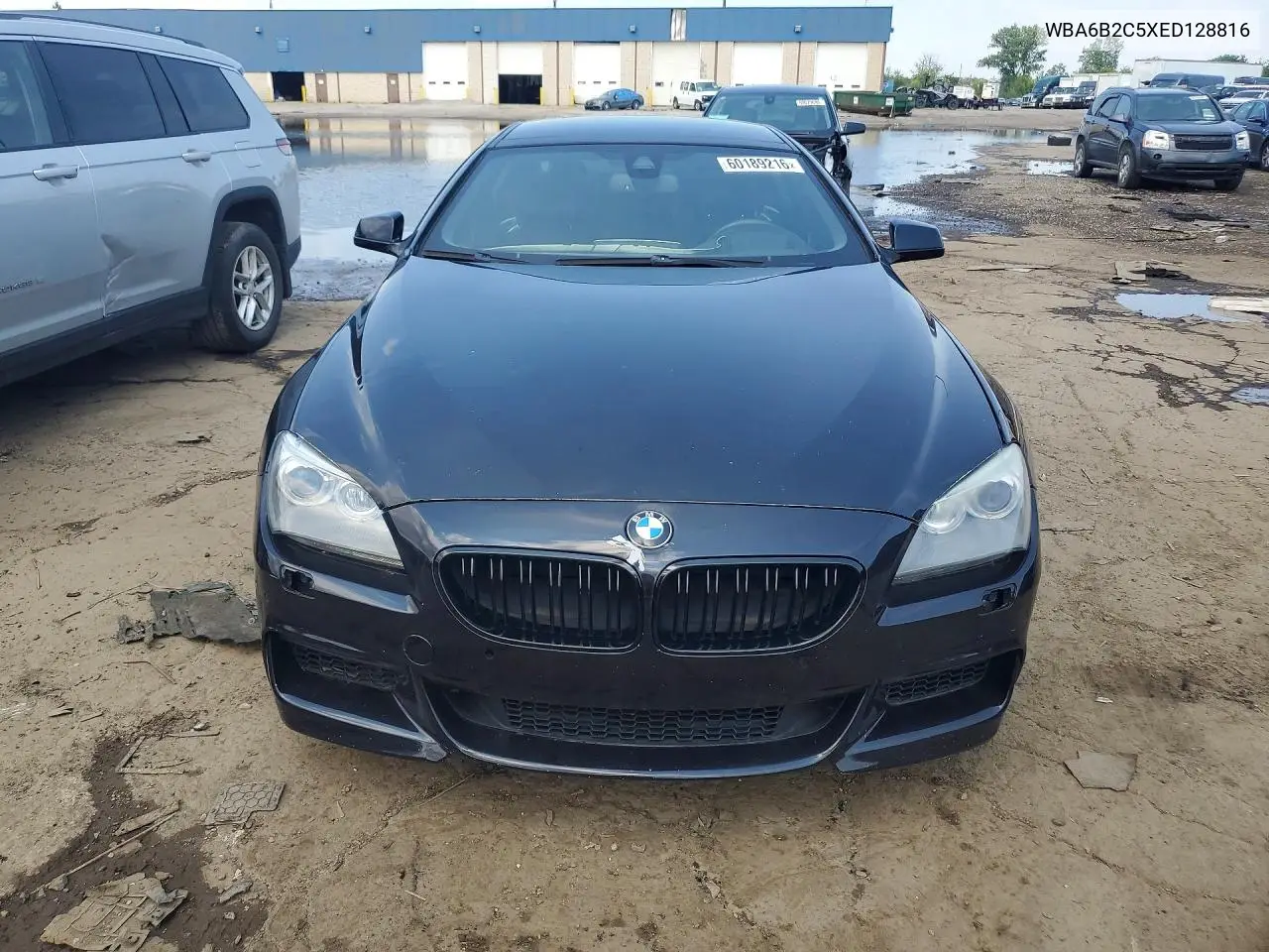 2014 BMW 650 I Gran Coupe VIN: WBA6B2C5XED128816 Lot: 60189216