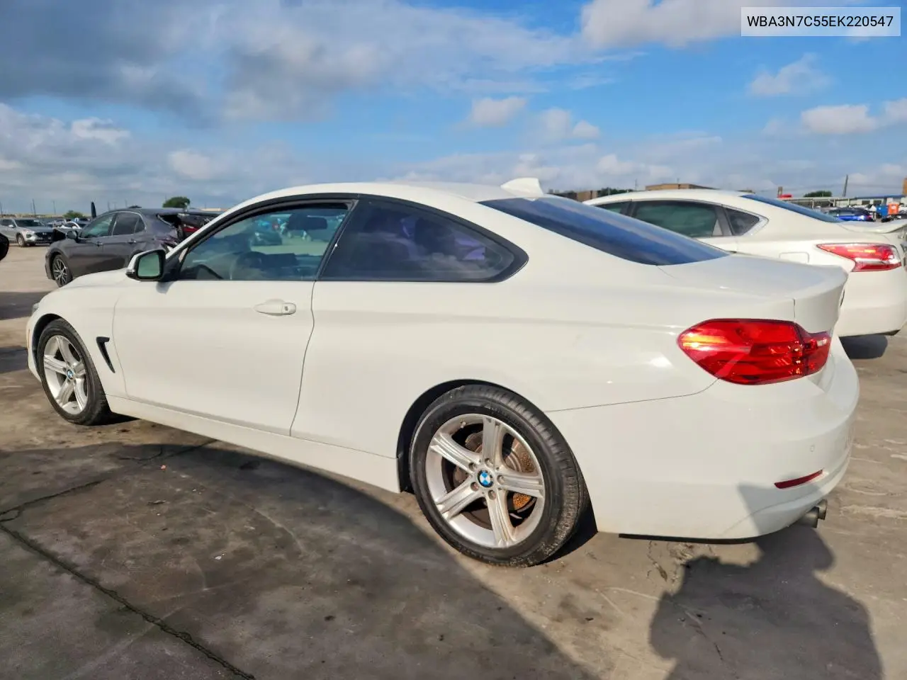 2014 BMW 428 I VIN: WBA3N7C55EK220547 Lot: 60342406