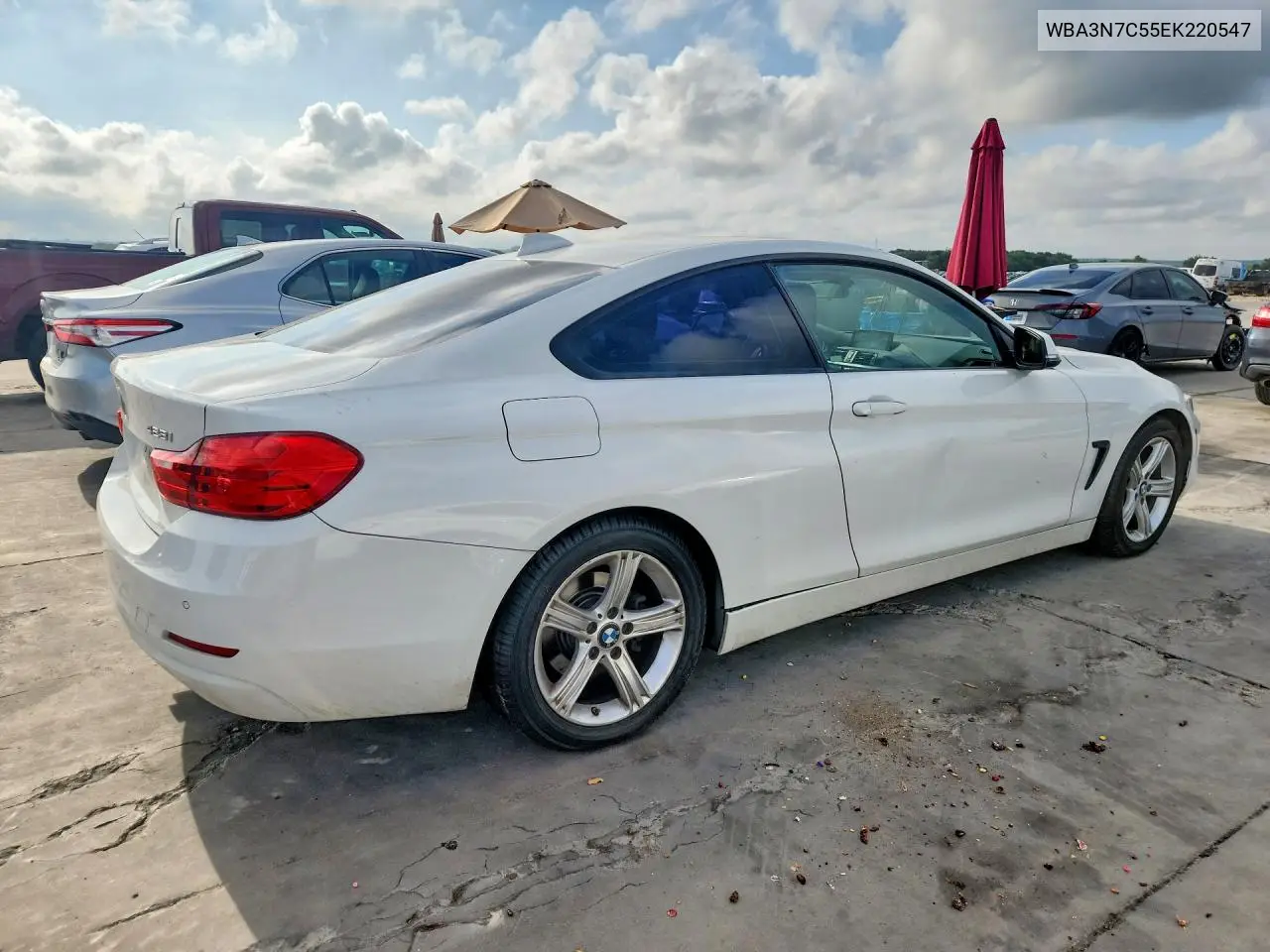2014 BMW 428 I VIN: WBA3N7C55EK220547 Lot: 60342406