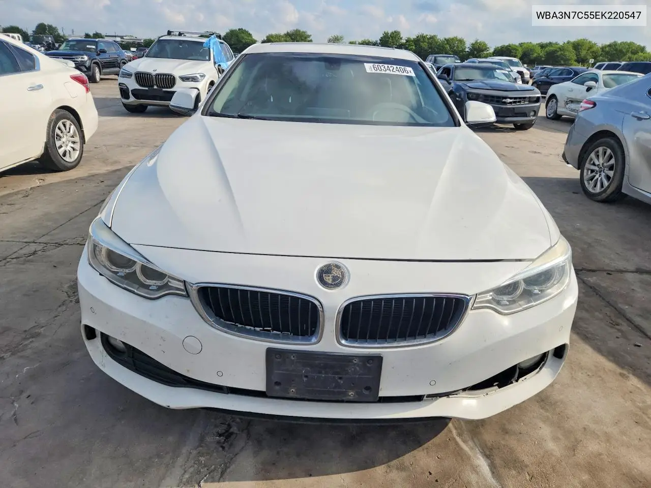 2014 BMW 428 I VIN: WBA3N7C55EK220547 Lot: 60342406