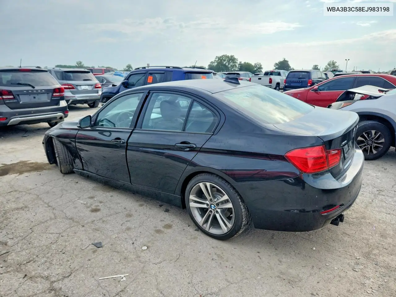 2014 BMW 328 Xi VIN: WBA3B3C58EJ983198 Lot: 60846156