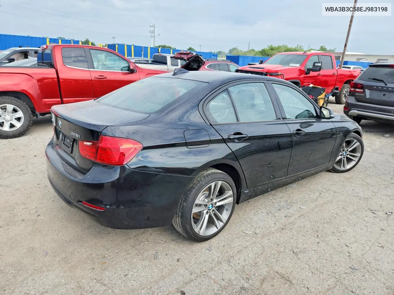 2014 BMW 328 Xi VIN: WBA3B3C58EJ983198 Lot: 60846156